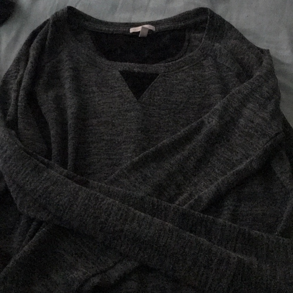Grey Long Sleeve Sweater
